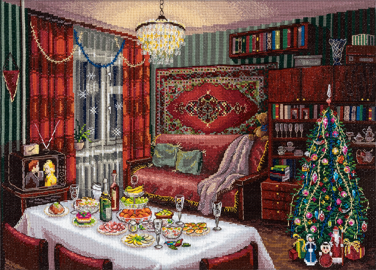 Embroidery kits PANNA Sйrie d'or GM-7480