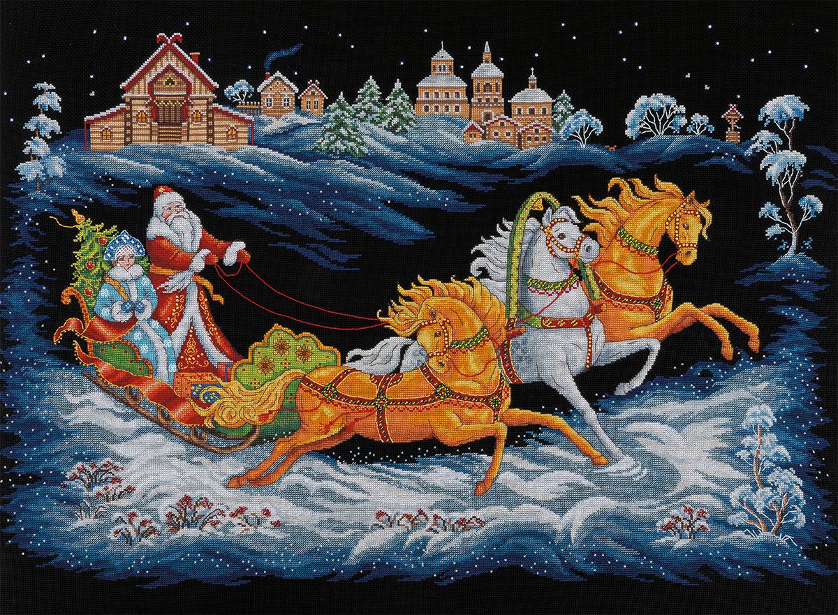 Embroidery kits PANNA Sйrie d'or PR-7531